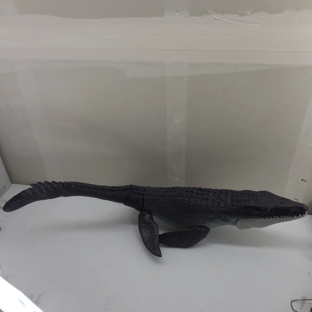Jurassic World Mosasaurus Action Figure Mattel 2020 HNJ56 Grey Dinosaur Toy 28